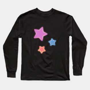Colourful Stars! Long Sleeve T-Shirt